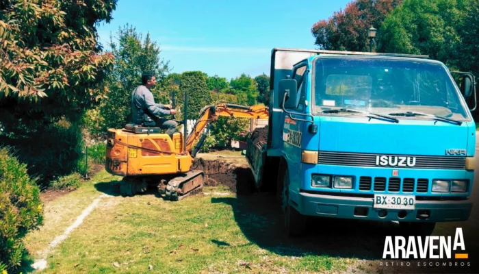 Retiros escombros V Región San antonio, Cartagena, San Sebastian, El Tabo, Las Cruces, El quisco, Algarrobo.